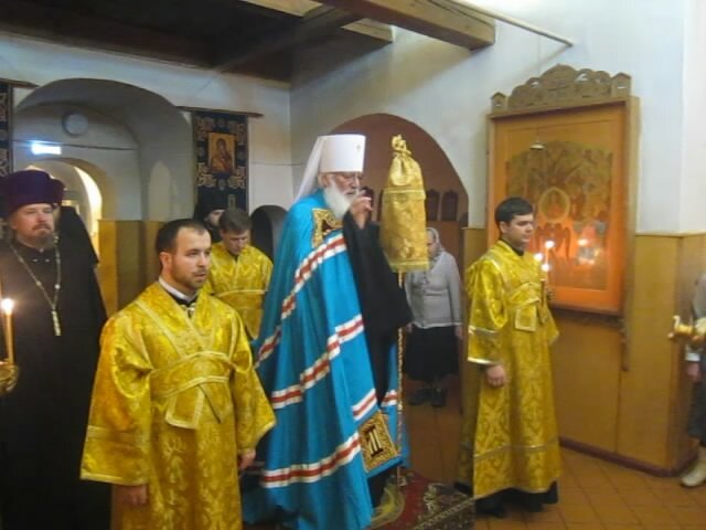 20.12.2014 Всенощное бдение Владыки Льва